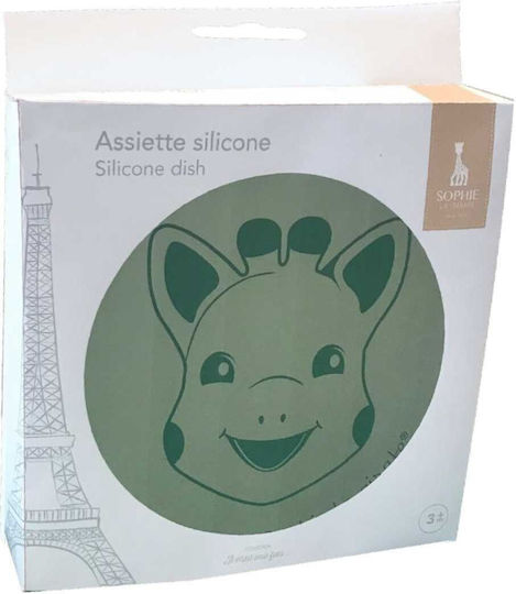 Sophie La Girafe Παιδικό Πιάτο Φαγητού από Σιλικόνη