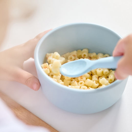 Minikoioi Baby Food Bowl Basic made of Silicone Blue