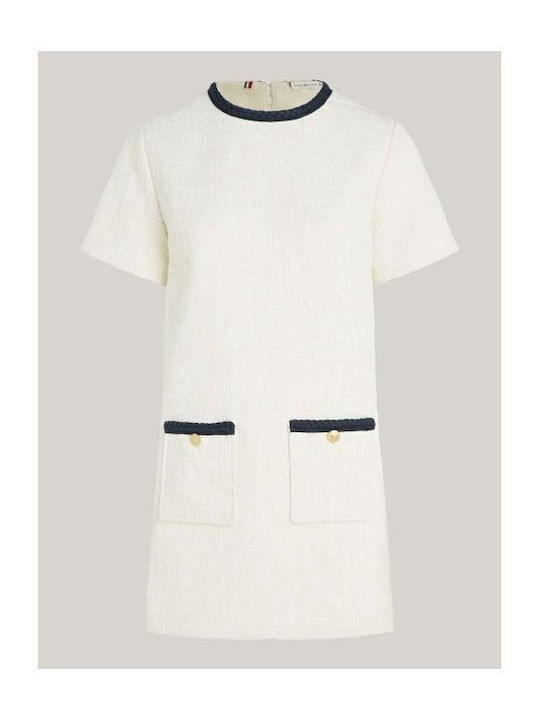 Mini Φόρεμα Ancient White