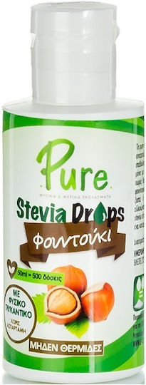 Pure Στέβια Φουντούκι 50ml