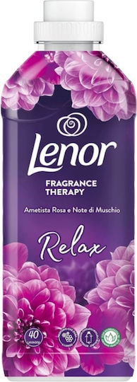Lenor Concentrat Balsam de Rufe Relax cu Aromă Ametist & Note de Mosc 1x840ml
