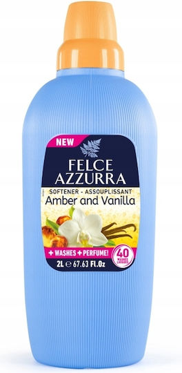 Felce Azzurra Fabric Softener Amber & Vanilla 40 Measuring Cups