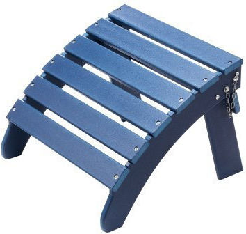 Stool Outdoor Blue 47.5x48x35cm