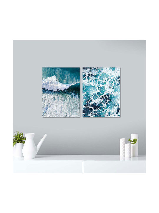 Pakketo PWF-0194 Двойно Картина Дърво 30x40см