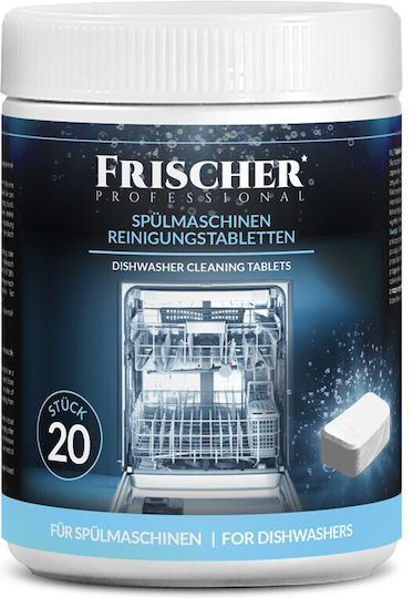 Frischer Frischer Dishwasher Cleaning Tablets Καθαριστικό Κουζίνας 20τμχ