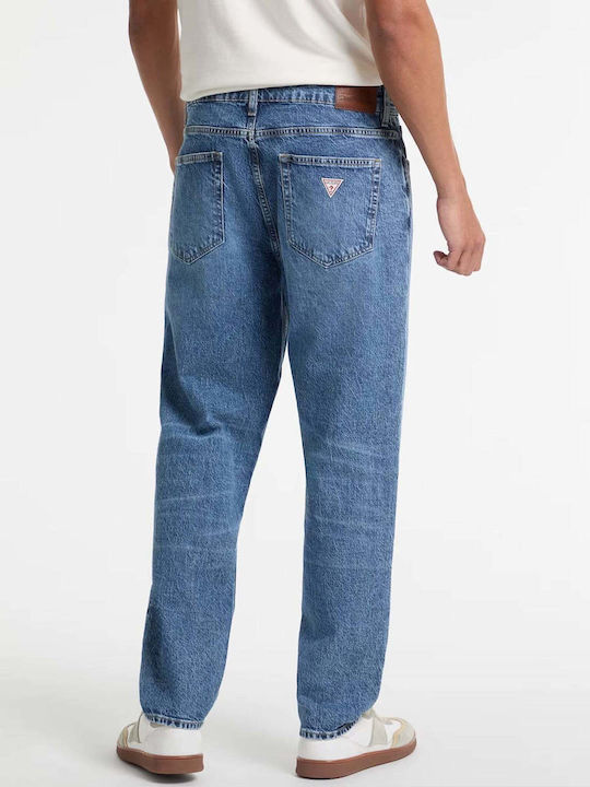 Men's Jeans Pants with Relaxed Tapered Fit Jeans