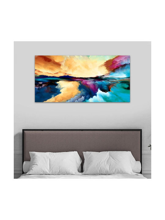 Megapap Abstract Clouds Gemälde auf Leinwand 120x50cm