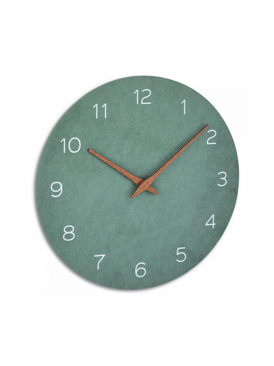 TFA Wall Clock Plastic Grey Ø29.7cm