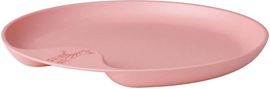 Mepal Baby Food Plate made of Plastic Pink