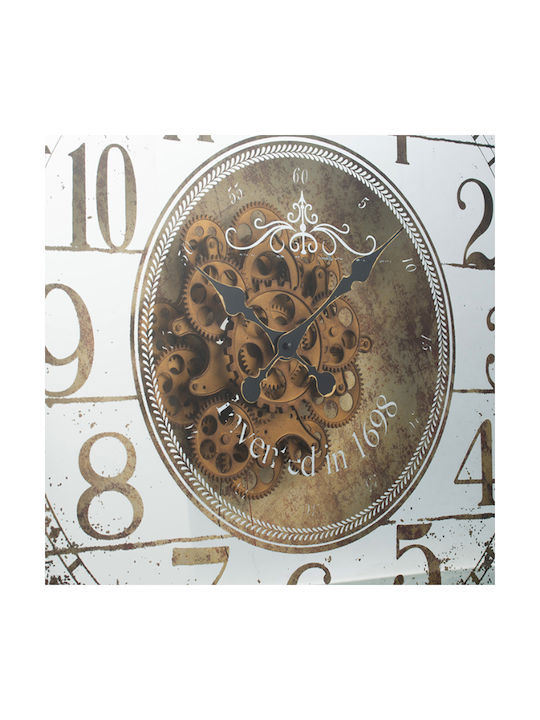 Artekko Antique Wall Clock Metallic Bronze Ø81.79cm