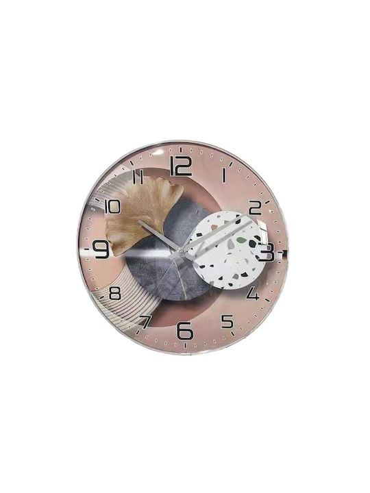 Wall Clock Gray 35x4.5cm