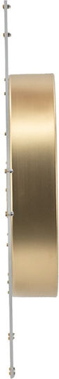 Artekko Wall Clock Metallic Gold Ø60cm
