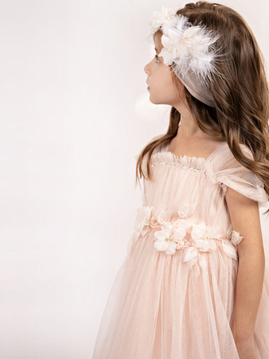 Baby Bloom Rosa Taufkleid aus Tüll