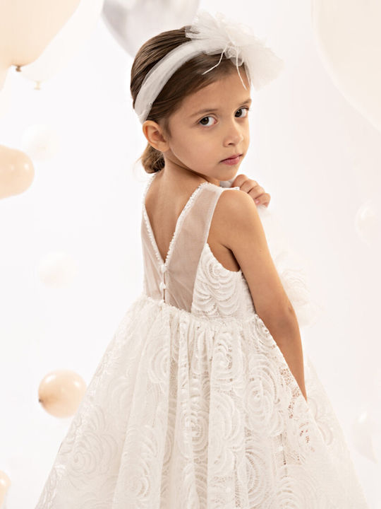 Baby Bloom White Baptism Dress made of Lace
