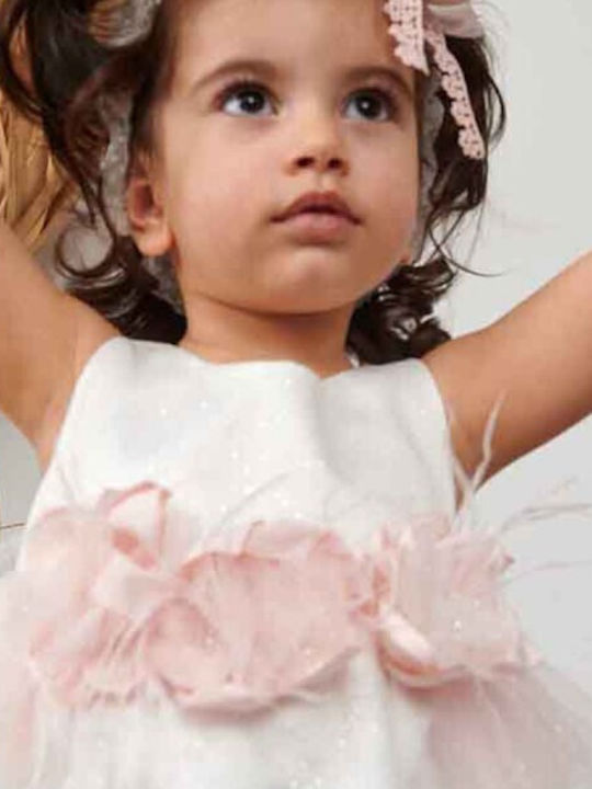 Bonito Baby Weiß Taufkleid