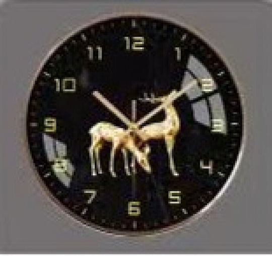 Etoile Wanduhr Schwarz