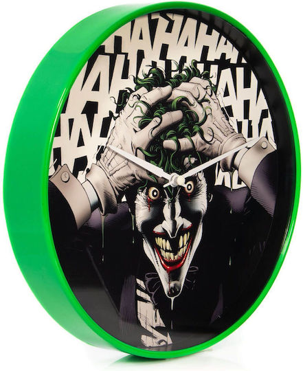 Pyramid International Joker Wall Clock Plastic Multicolour Ø25cm