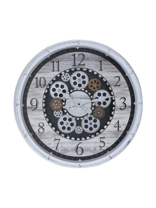 JK Home Decoration Ceas de Perete Alb