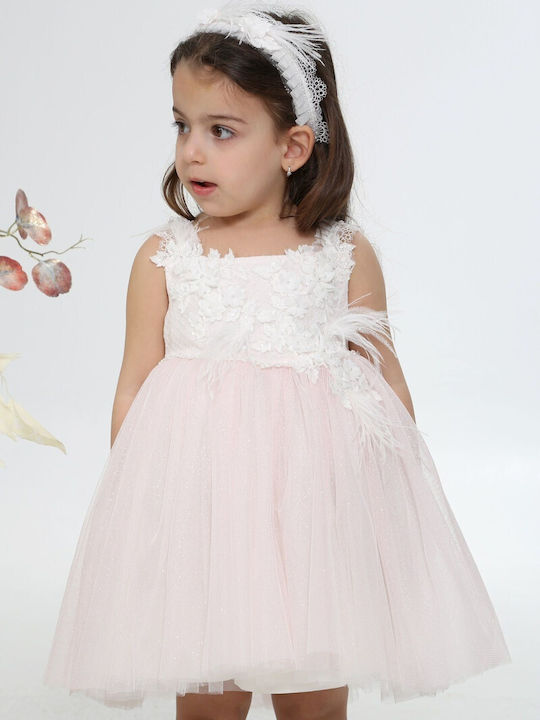 Mi Chiamo Pink Baptism Dress