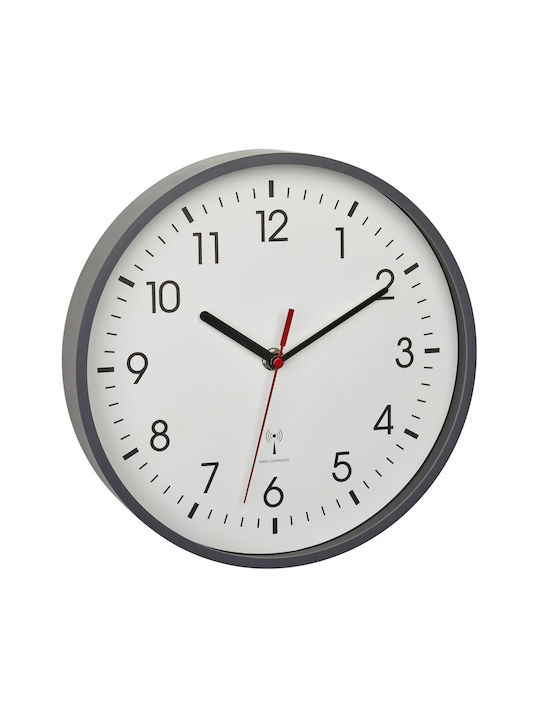 TFA Wanduhr Gray Ø24.5cm