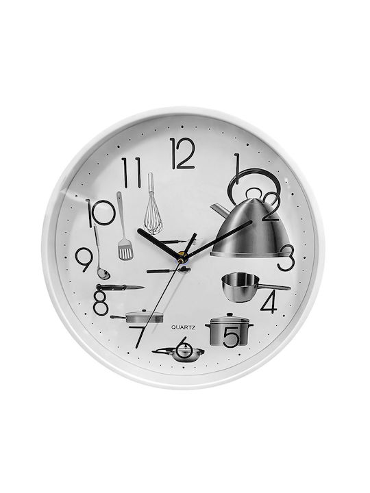 HOMie Wanduhr Mehrfarbig Ø29cm Verschiedene Farben)