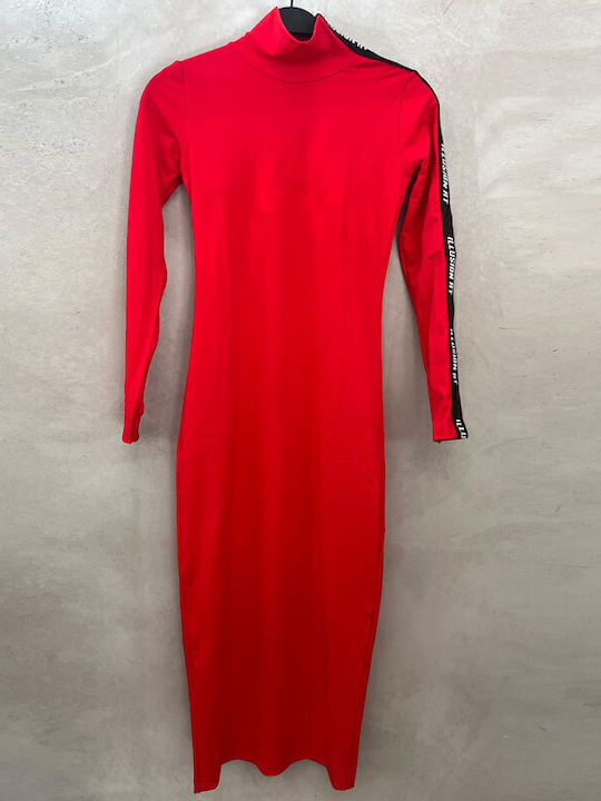 Rochie Midi De Seara Roșie