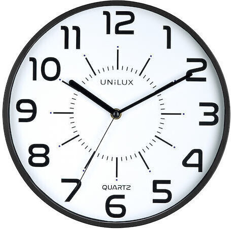 Unilux Wanduhr Metallisch Gray Ø30cm