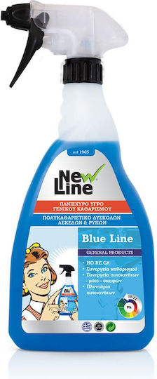 New Line Blue Line Professional Cleaning Liquid General Use 800ml