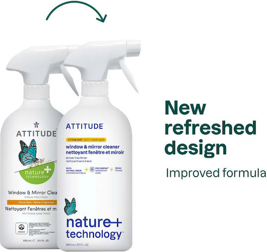 Attitude Little Ones Cleaning Spray for Windows 800ml