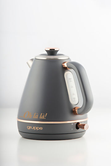 Gruppe LPS-1536D Βραστήρας 1.7lt 2200W Γκρι