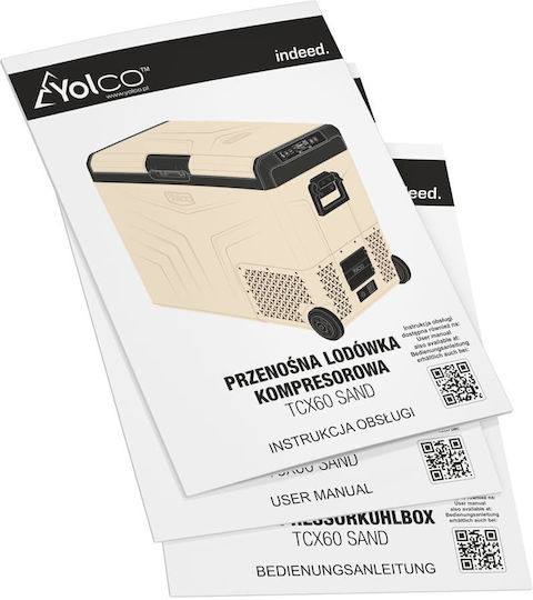 Yolco Φορητό Ψυγείο 230V Μπεζ