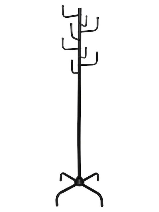 5Five Coat Tree Καλόγερος Μεταλλικός Ασημί 53x47x171cm