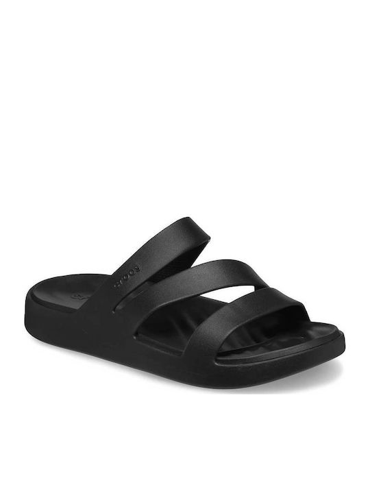 Getaway Flip Flops in Black Colour