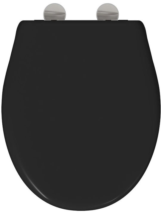 vidaXL Kinder Toilettenbrille Kunststoff Schwarz