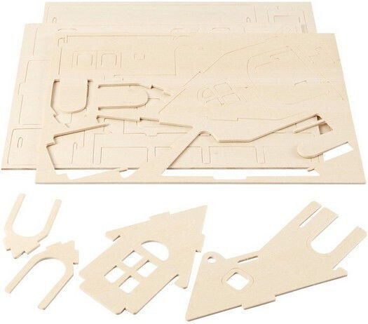 Creative Wooden Construction Toy
