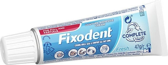 Fixodent Cremă Adezivă Completă 47g