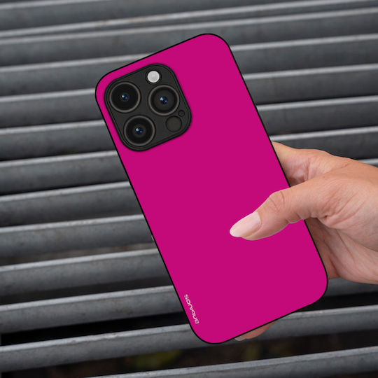 Калъф Sonique Colorbloc Series за Motorola Moto E22 4G Магента