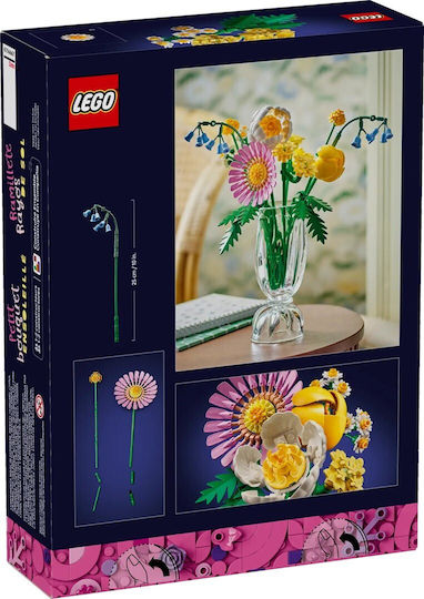 LEGO Botanical Collection Малък Слънчев Букет за 9+ Години 373 Бройки