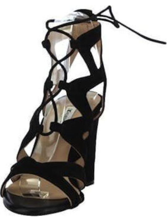 Leather Sandals Black