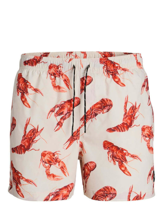 Men's Swimwear Shorts Blue with Patterns