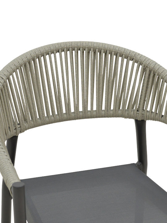 Set Outdoor Dining Kliton- Elation Charcoal 5pcs