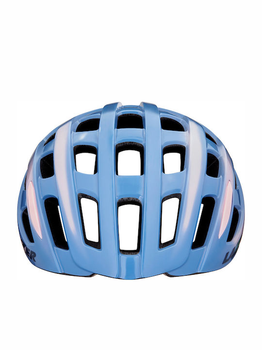 Lazer Tonic Bicycle Helmet City with LED Light Blue