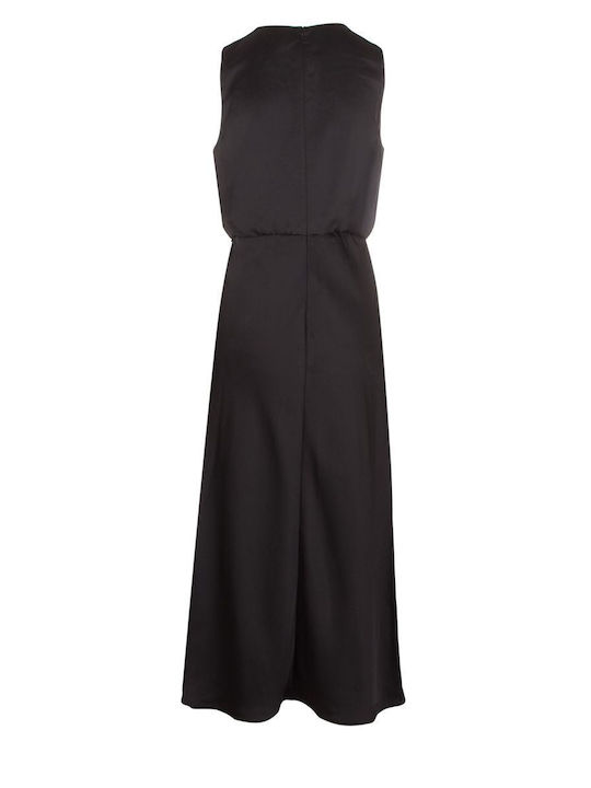 Sommer Midi Abendkleid Schwarz