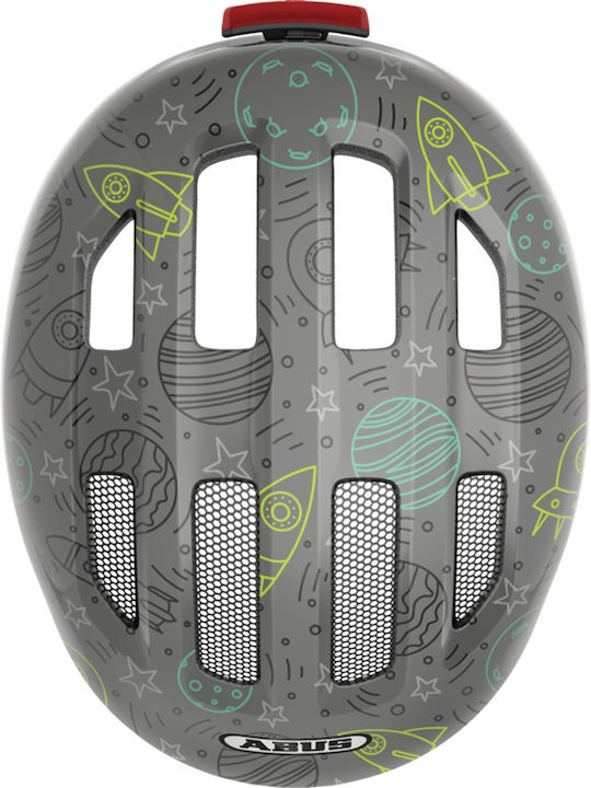 Abus Smiley 3.0 Kids' Helmet for City Bike Space with LED Light Space