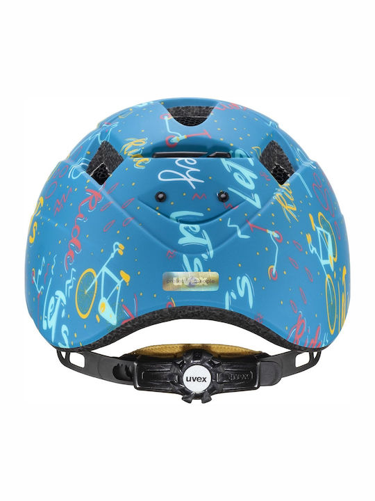 Uvex 2 CC Let's Ride Kinderfahrrad- / Rollerhelme Fahrrad City Blau