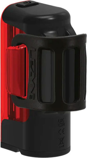 Lezyne 1-LED-21R-V404 Επαναφορτιζόμενο Οπίσθιο Φως Ποδηλάτου