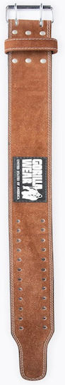 Gorilla Wear Leather Weightlifting Belt