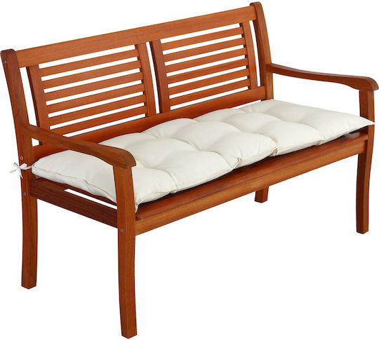 Detex Pernă De Bancă De Grădină Rotundă Crem 50x110cm