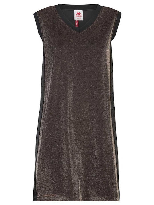 Summer Mini Athletic Sleeveless Dress Black