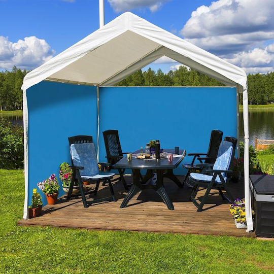 Set 2 Seitenwände Pavillon Relaxdays ca. 2 x 3 m Blau